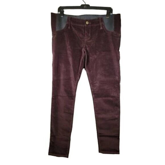 Isabel Maternity Velvet Pants Sz 10 - Picture 1 of 11